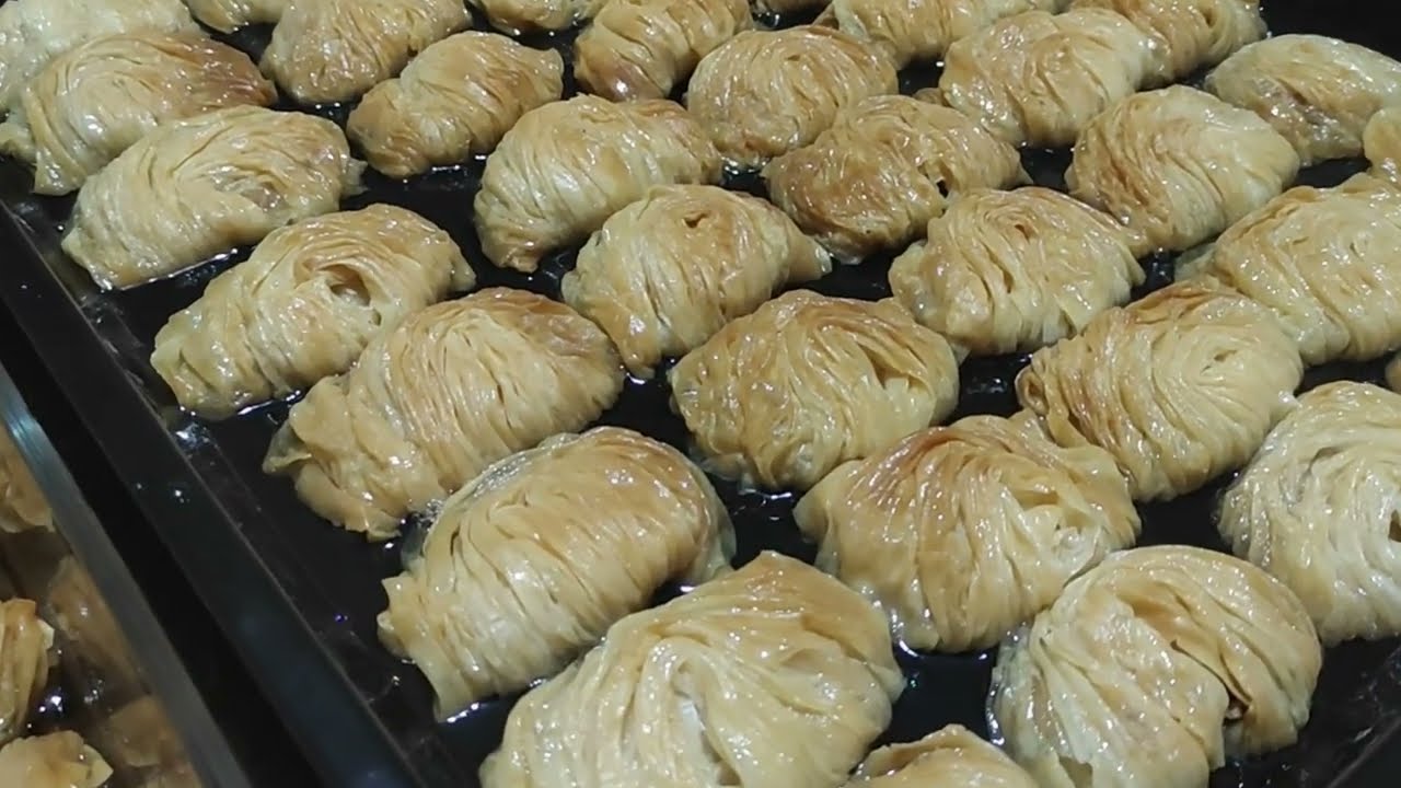 ????ÇITIR ÇITIR EL AÇMASI KOLAY BAKLAVA TARİFİ ✅ HAMAURUNU AKŞAMDAN YOĞUR SABAH HAMURUNU AÇ❗…