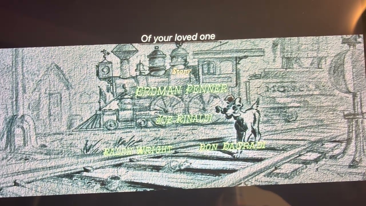 Lady and the tramp main title (Betta Notte) (Dutch) 