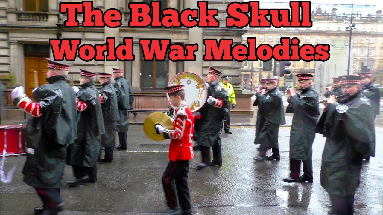 World War Melodies Black Skull Flute Band YouTube