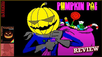 Pumpkin Poe : Homebrew from 2017 - on the ZX Spectrum 128K !! with Commentary
