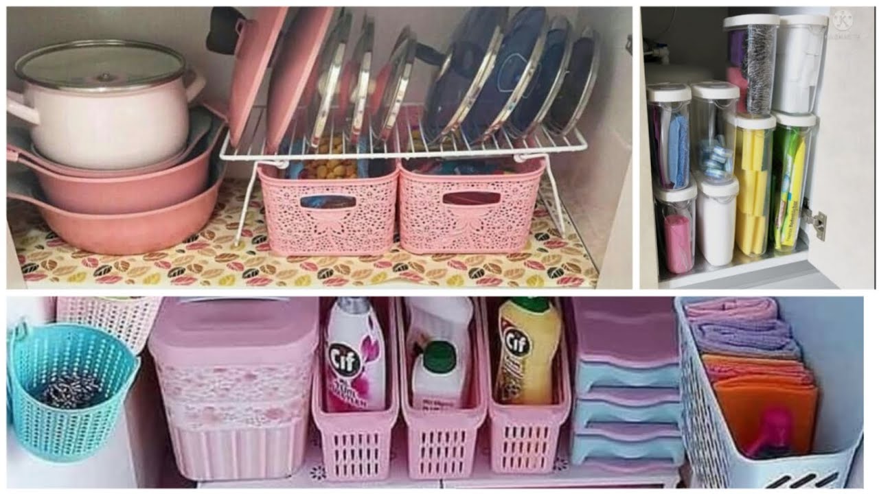 10 أفكار رخيصة وسهلة لتنظيم المطبخ ‼️ وداعاً للكركبة  👌