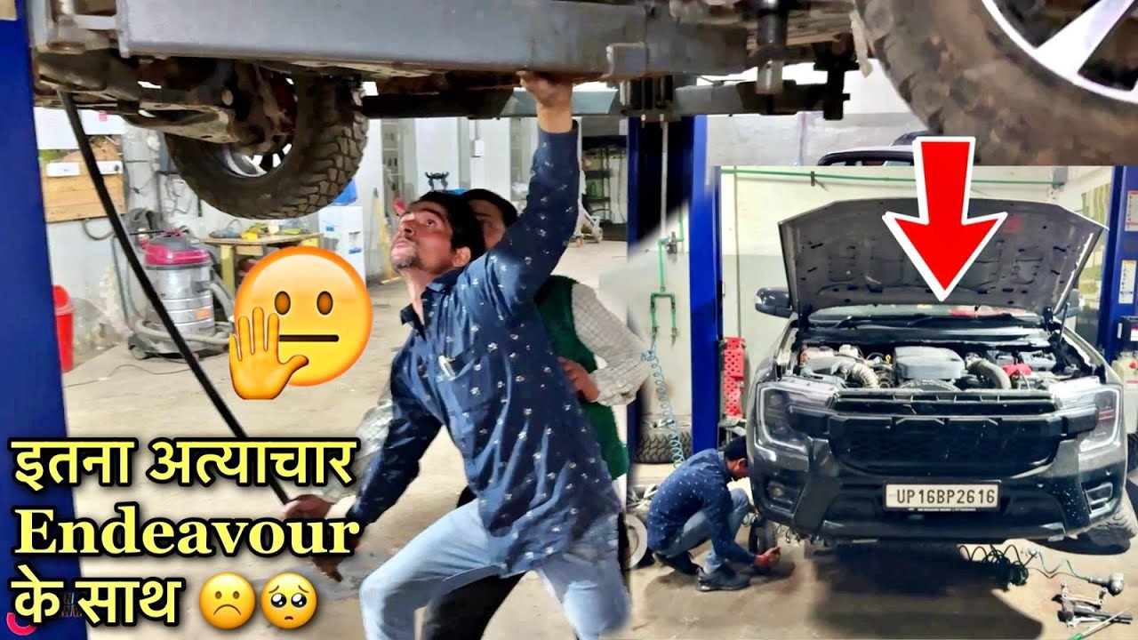 अपनी Ford Endeavour की ये हालत देखकर आँखों में आँसू आ गए 😢 हथौड़ो से लगी मार 🔨