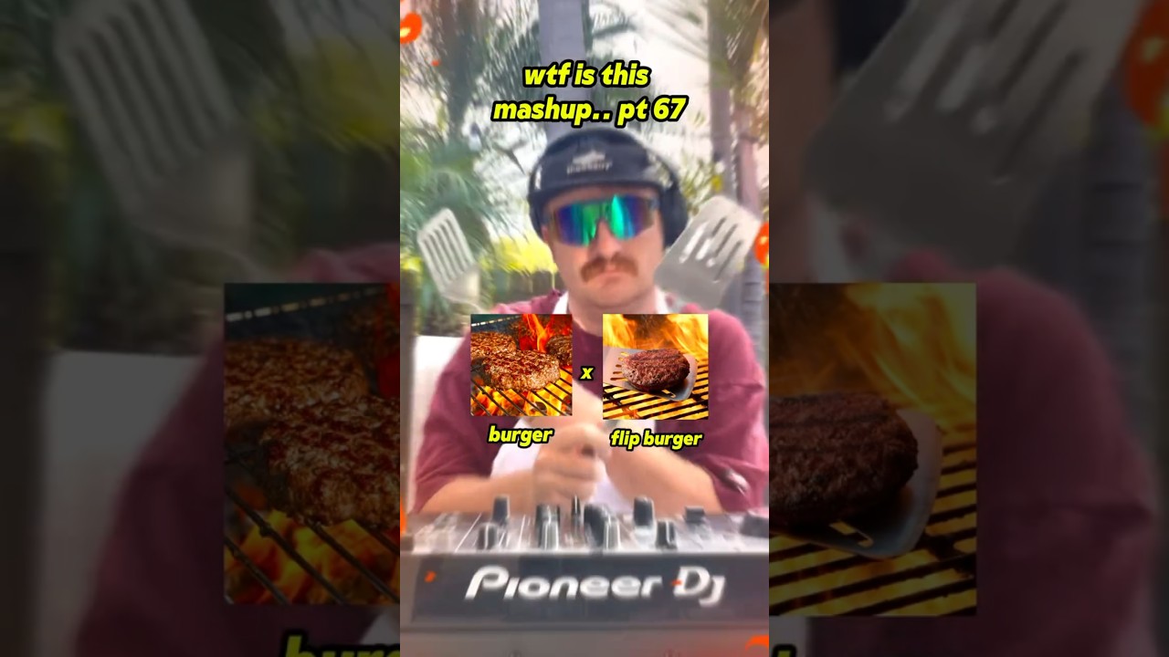 BURGER X FLIP BURGER MASHUP 