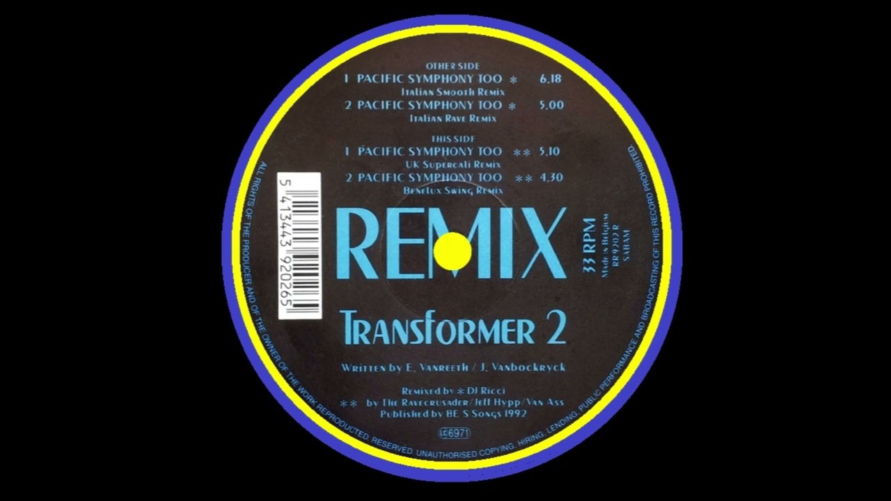 Transformer 2 - Pacific Symphony too (Italian Smooth remix) - YouTube