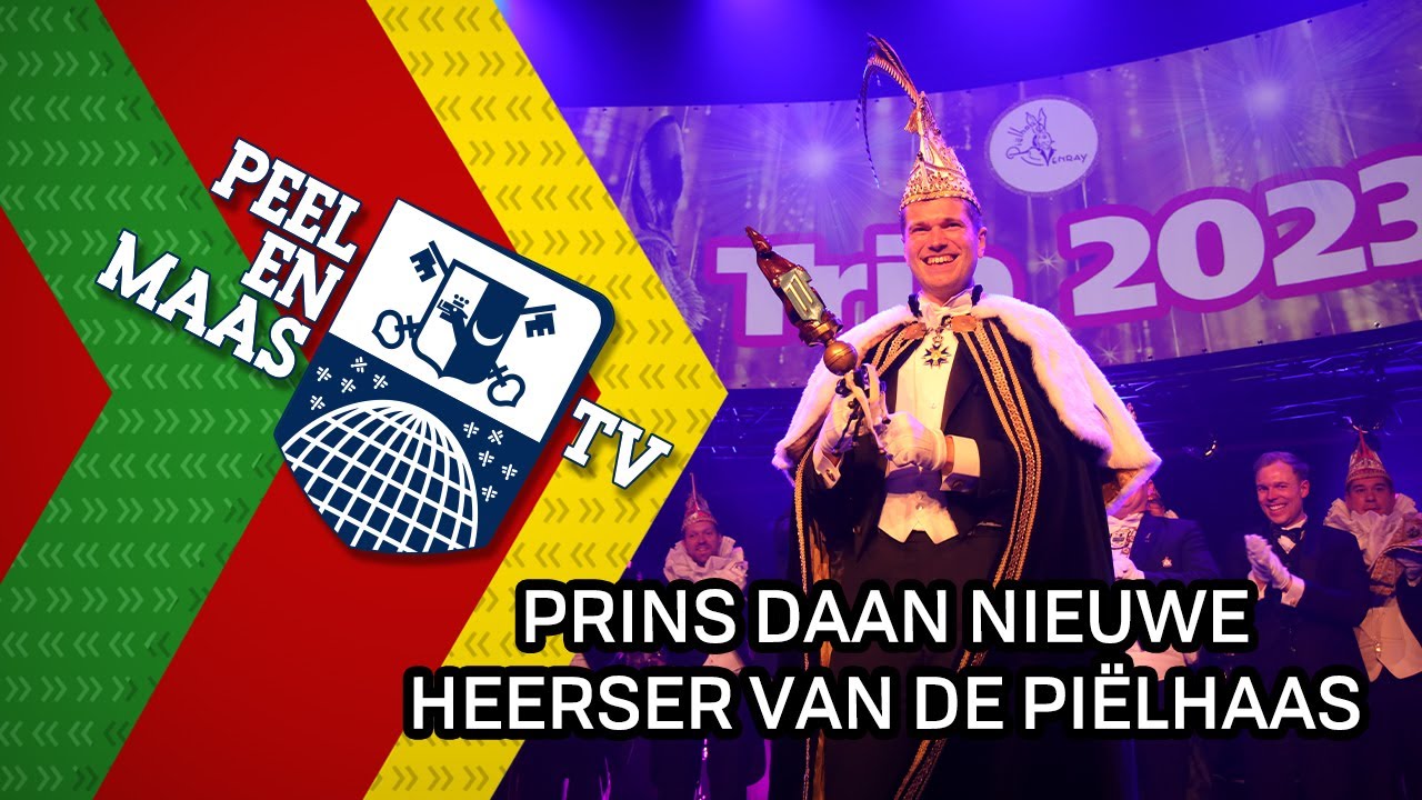 Prins Daan nieuwe heerser De Piëlhaas - 16 januari 2023 - Peel en Maas TV Venray