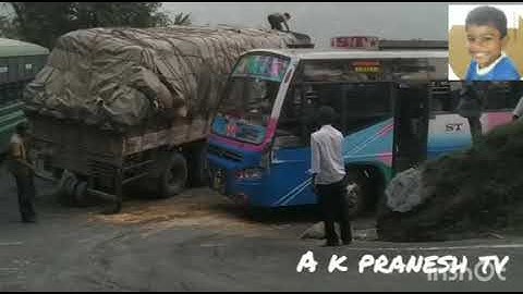 U turn dhimbam ghat road # S T Bus