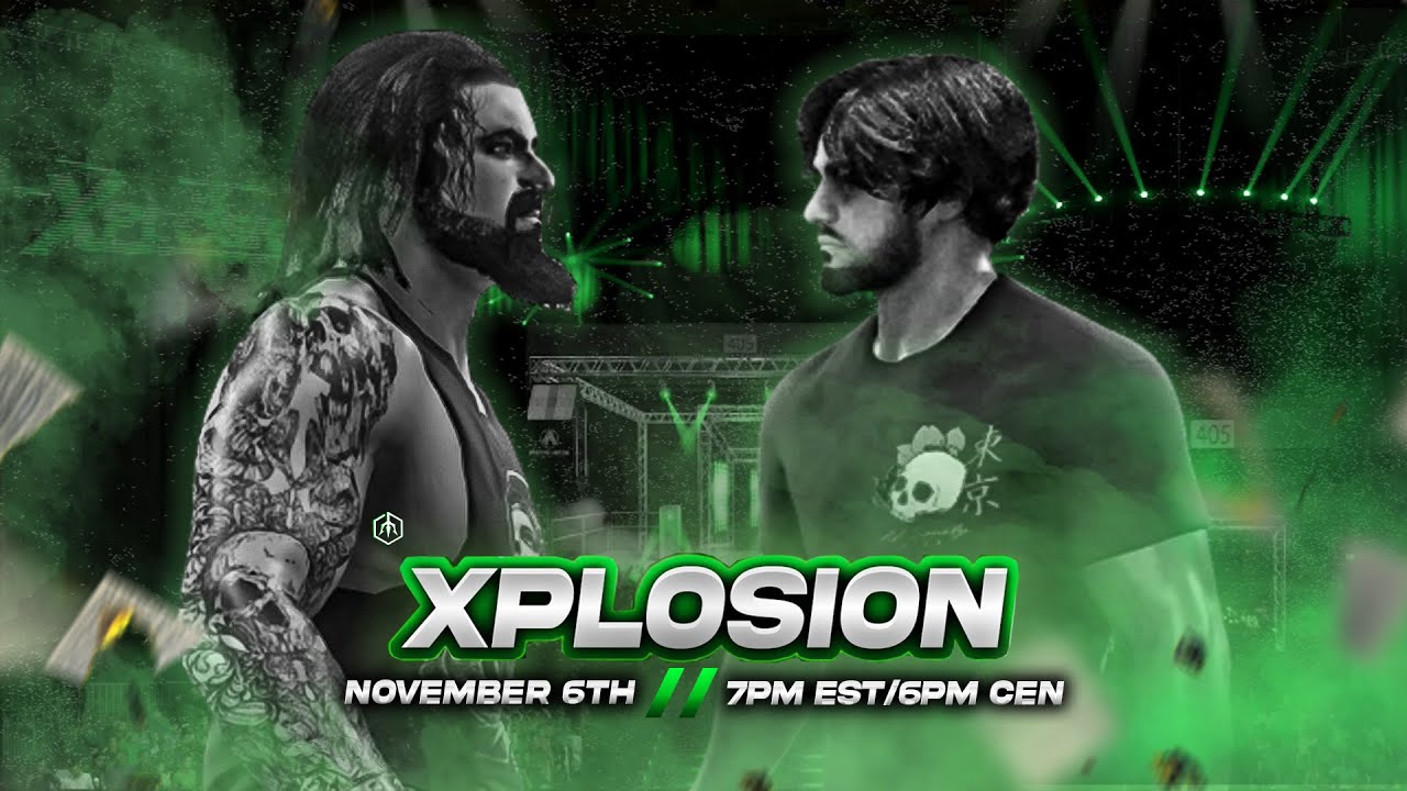 WWE 2K Games:| Affinity Presents Xplosion Episode 2| DH Young vs Kirby