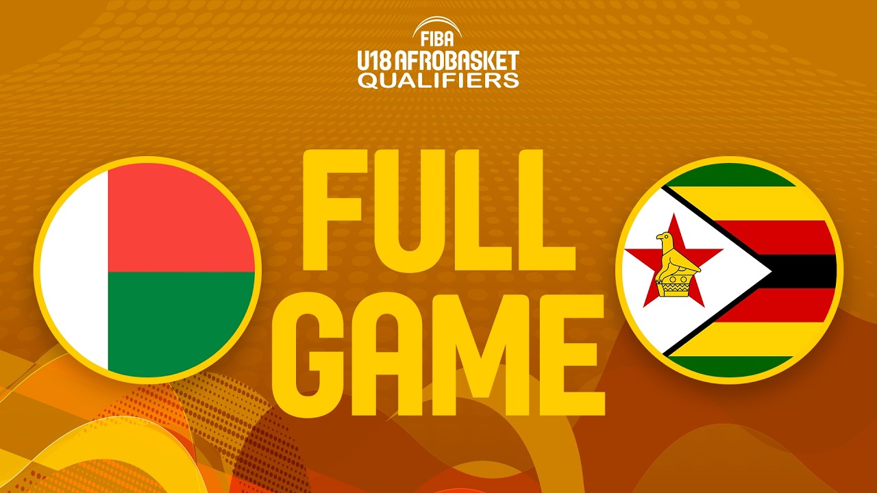 Madagascar v Zimbabwe | Full Basketball Game | FIBA U18 AfroBasket Qualifiers 2026 | Zone 6