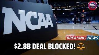 Judge Blocks NCAA’s $2.8B Settlement Over Roster Rule | What It Means for College Sports