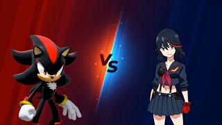 MUGEN Fight - Shadow The Hedgehog vs. Ryuko Matoi