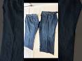 『デニムリメイク』超簡単❗️糸のほどき方"Remaking denim" is super easy❗️How to untie the threads #shorts
