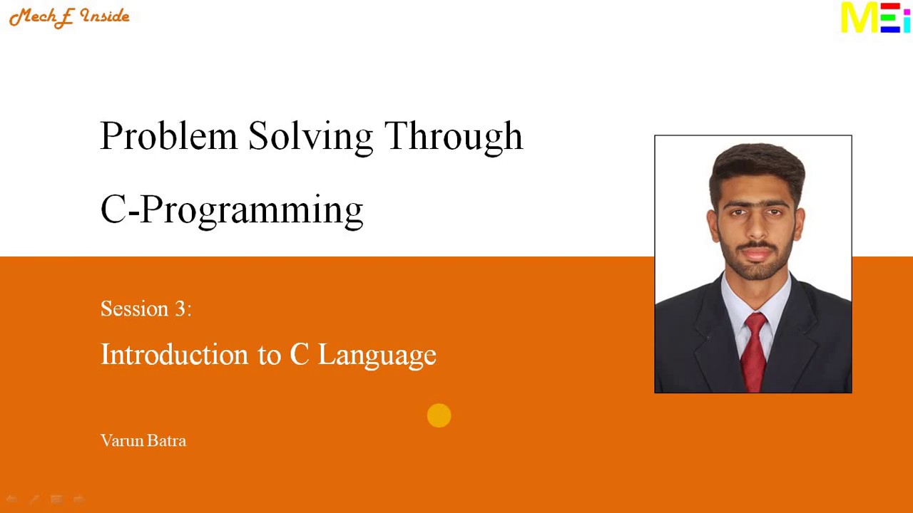 problem solving through programming in c