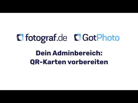 How To Tutorial - So generierst du die QR-Karten I fotograf.de