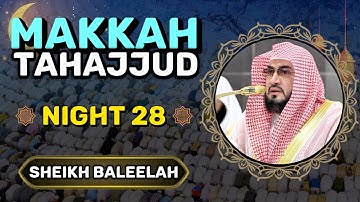 سورة المزمل والمدثر كاملة | تهجد مكة 1446/2025 | ليلة 28 | الشيخ بندر بليلة