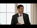 Secretary Rubio at a Reception for the Consular Affairs Patriot Passport Launch