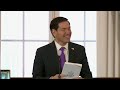Secretary Rubio at a Reception for the Consular Affairs Patriot Passport Launch