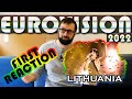 Romanian reacts to Eurovision 2022 LITHUANIA Monika Liu - Sentimentai