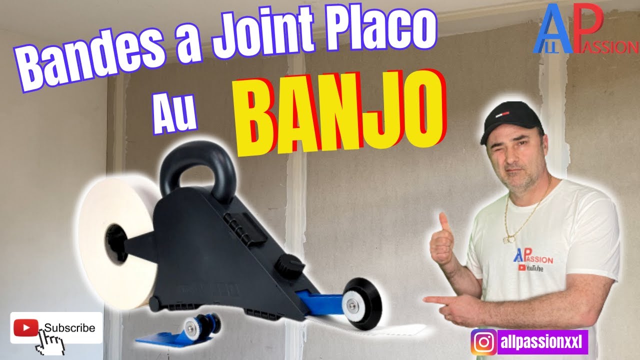 Comment faire des bandes d'angle avec le Banjo DELKO et des échasses de  plaquiste 