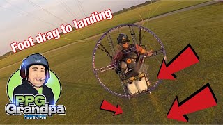 How do you take off and land a Paramotor Insta360 One X and chase cam view shows you how.