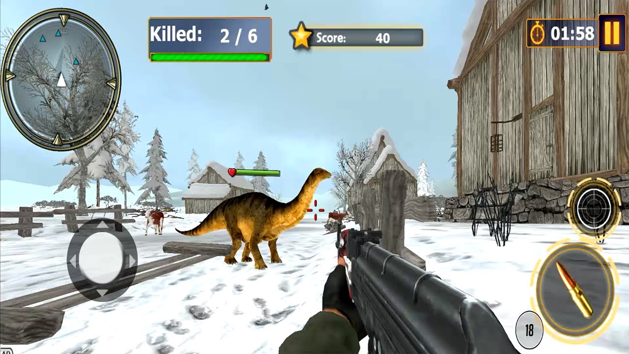 Dinosaur hunting game offline para Android - Download