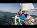 Premire navigation du super arlequin de voile magazine