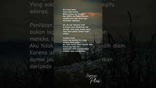 aku Masih Sama Hanya Lebih Tenang  quotes coversong songs s song katakatacintah