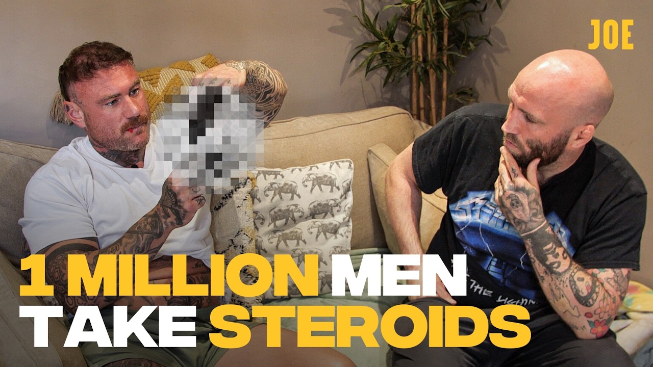Why are British men addicted to steroids?