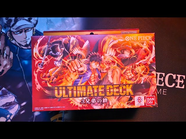 One Piece Card Game ST13 ULTRA DECK The Three Brothers Opening One Piece Card Game ST13 ULTRA DECK The Three Brothers Opening