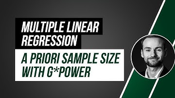 Multiple Linear Regression - calculate required sample size with G*Power