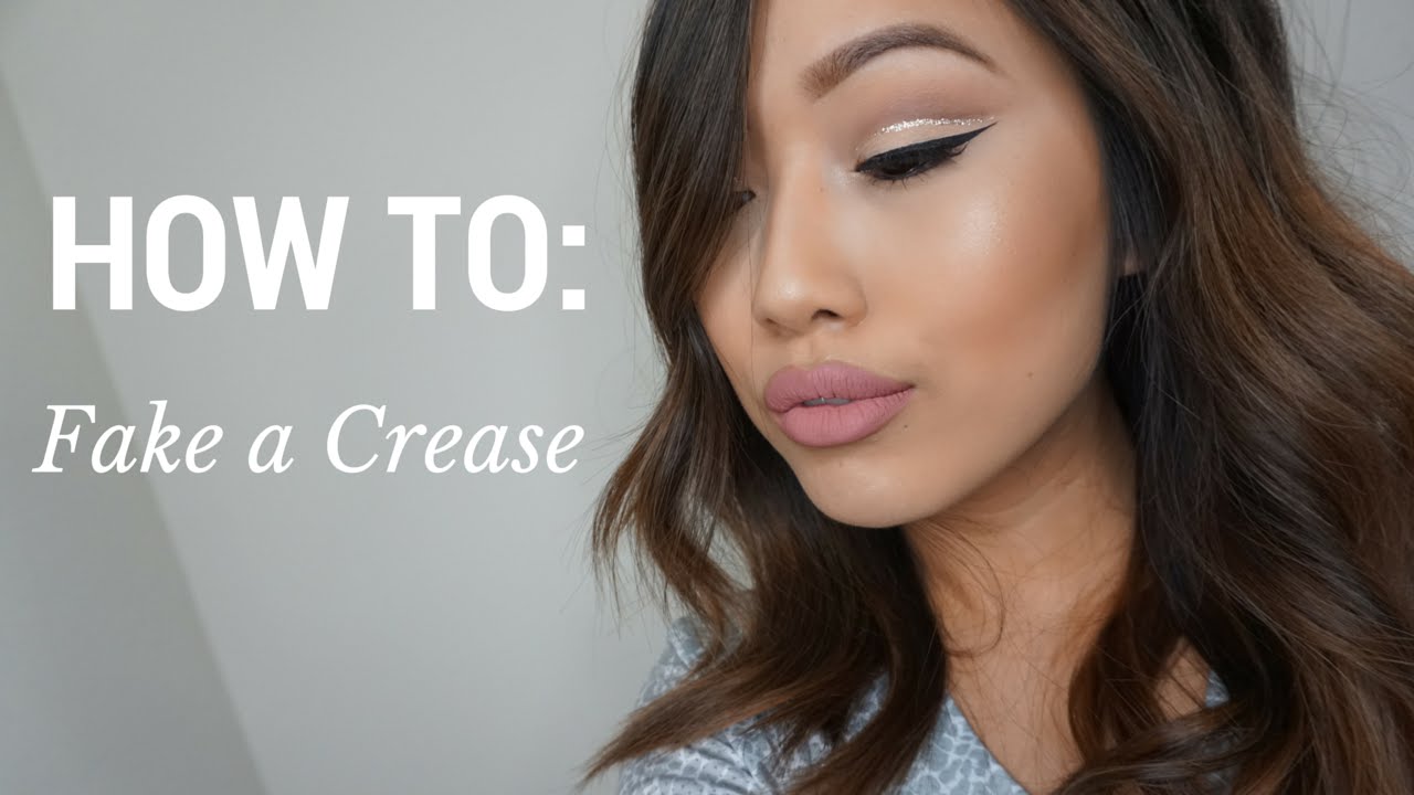 How to Fake a Crease for Hooded/Mono Lids