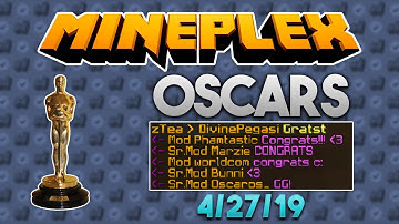 Mineplex Oscars Footage - 04/27/2019 [Archive]