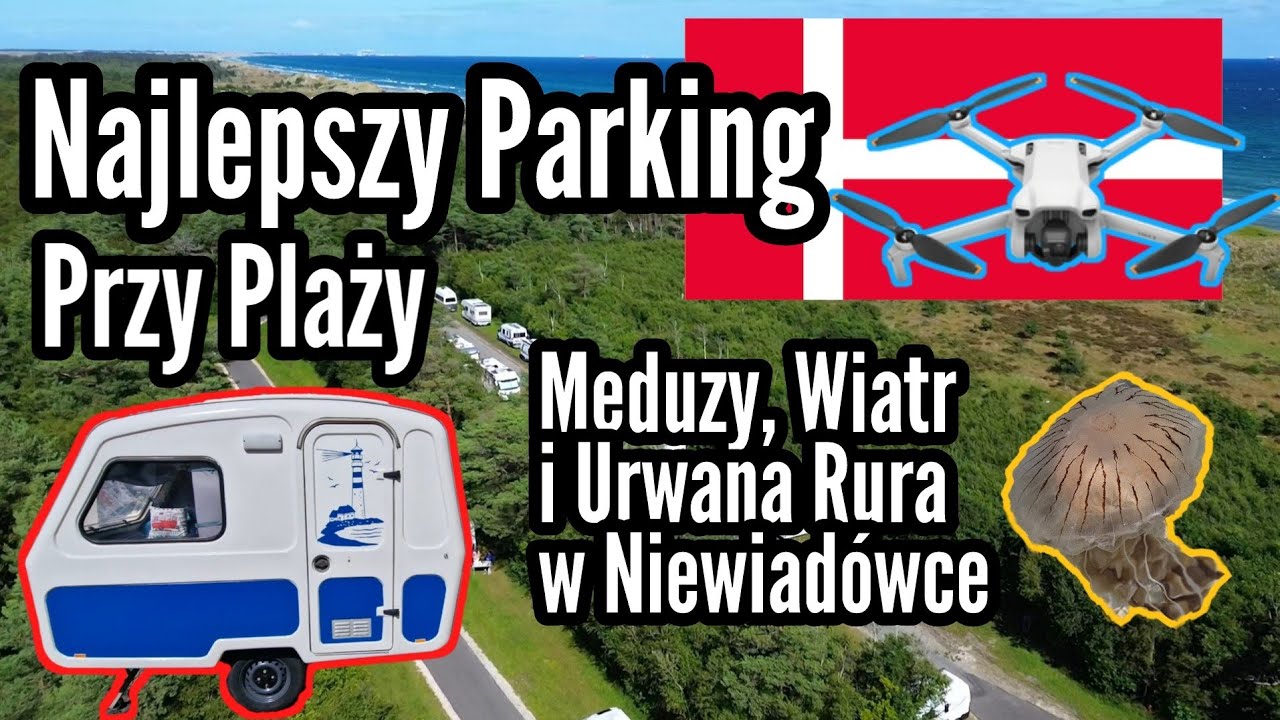 #237 Najlepszy Parking Przy Plaży !!! Urwałem Rurę Spiro w Niewiadówce !! Niewiadówka w Danii !!!
