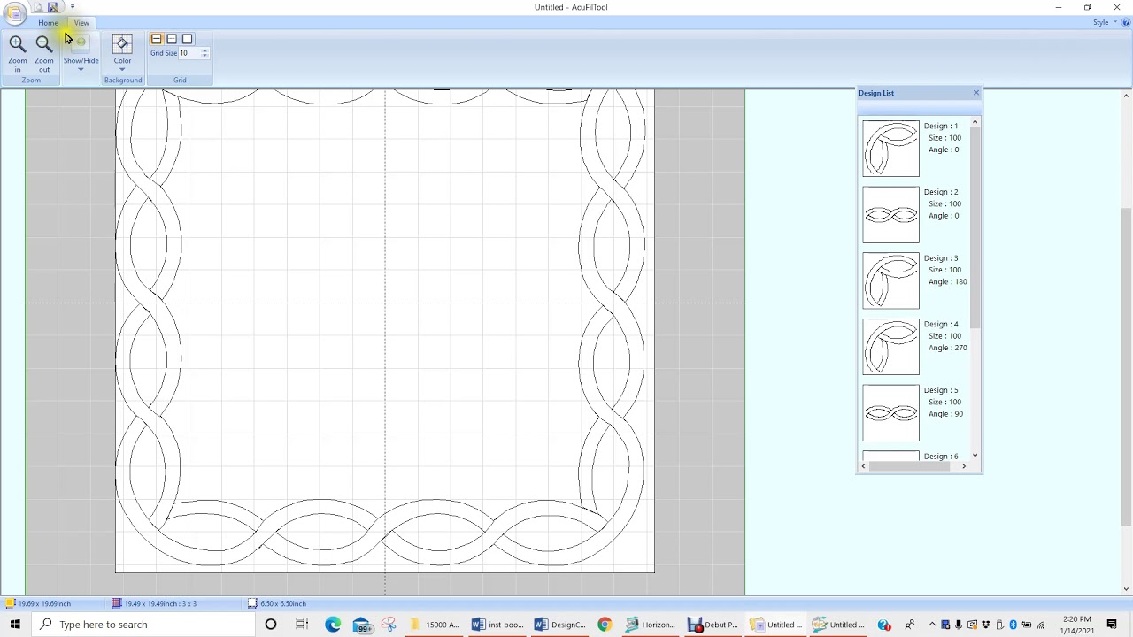 Create a Cable Border - YouTube