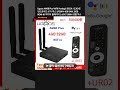 Ugoos AM6B Plus WIFI6 Amlogic S922X-J 2.2GHZ 안드로이드 9 TV 박스 LPDDR4 4GB RAM 32GB ROM 4K 미디어 플레이어