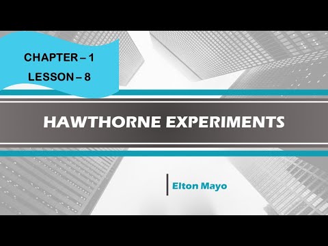 ホーソン実験|エルトンメイヨー|管理の原則