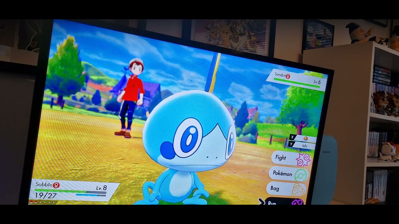 Let's play pokemon sword Professor Magnolia & Yamper 