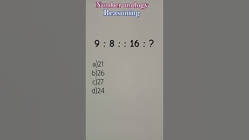 number analogy reasoning learning reasoning tricks #maths #shorts #sscgd
