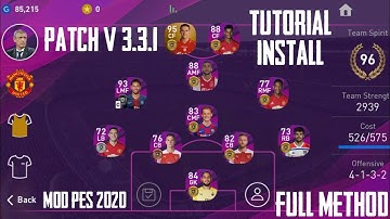 [NO ROOT] How To Install PES 2020 Patch - Fully Licensed (257 Mb Only)