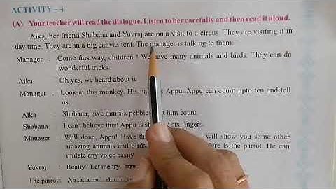 std 6 sem 2 english unit:2 activity:3 a,b ,4 a,b