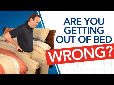 Get out of bed WITHOUT hurting your back