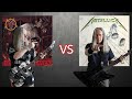 South Of Heaven VS ... And Justice For All (1988 Thrash Metal Albums Guitar Riffs Battle)
