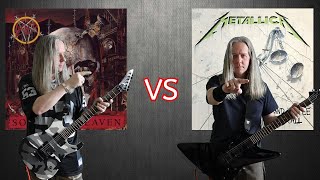 South Of Heaven VS ... And Justice For All (1988 Thrash Metal Albums Guitar Riffs Battle)