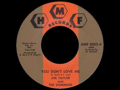 Joe Taylor And The Dominoes - You Don't Love Me