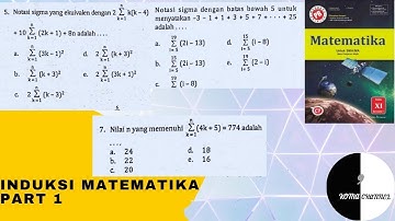 Induksi Matematika Part 1 || Materi dan Latihan Soal Matematika SMA Wajib Kelas 11