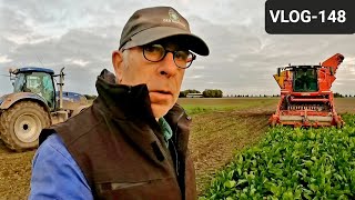 FARMVLOG #148 harvesting sugar beets
