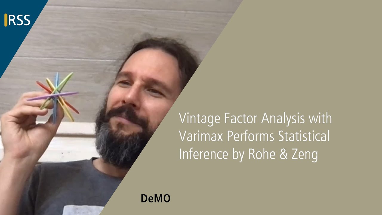 DeMO: Vintage Factor Analysis with Varimax Performs Statistical Inference by Rohe & Zeng