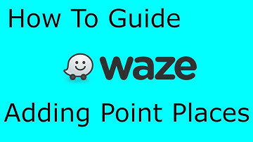 Waze Map Editor Adding Point Places