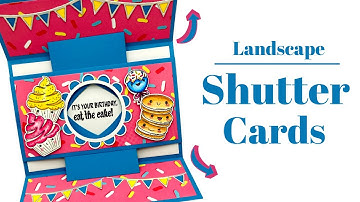 Hoe maak je een 5 x 7 sluiterkaart | Liggend of staand!