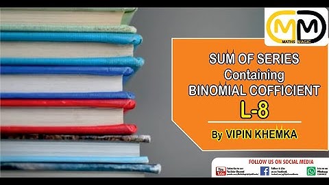 #Series #Algebra #Maths #VPN BINOMIAL THEOREM | Sum of series containing Binomial Cofficient | JEE