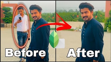 Remove unwanted object in 30 second | snaapseed | Photo editing |